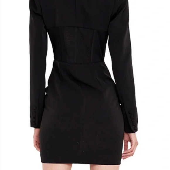 Bardot Corset Blazer Dress 👗 New - Picture 12 of 16